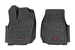 Toyota Tacoma Sure-Fit Floor Mats - Front - Rough Country - Double Cab - '24-'25